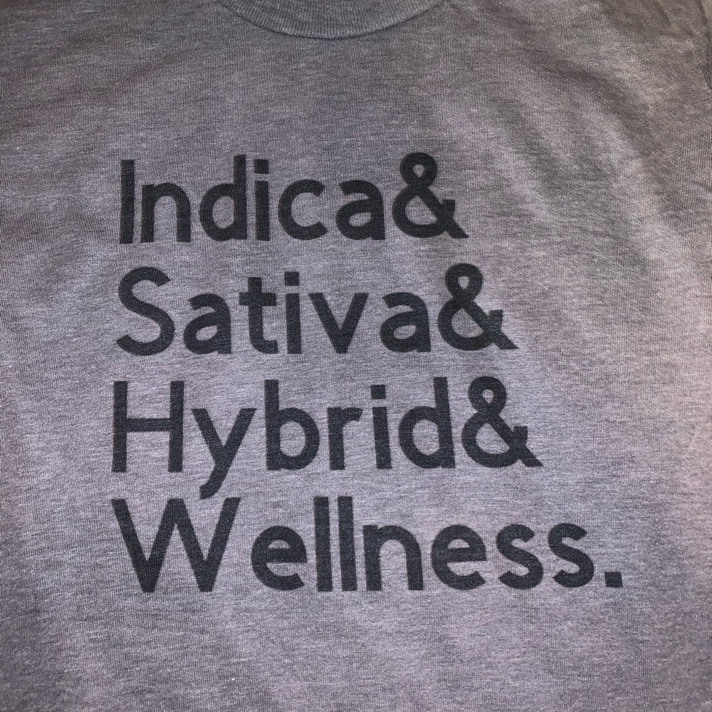 Indica & Sativa & Hybrid & Wellness Tee